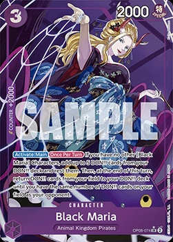 Black Maria (OP08-074)