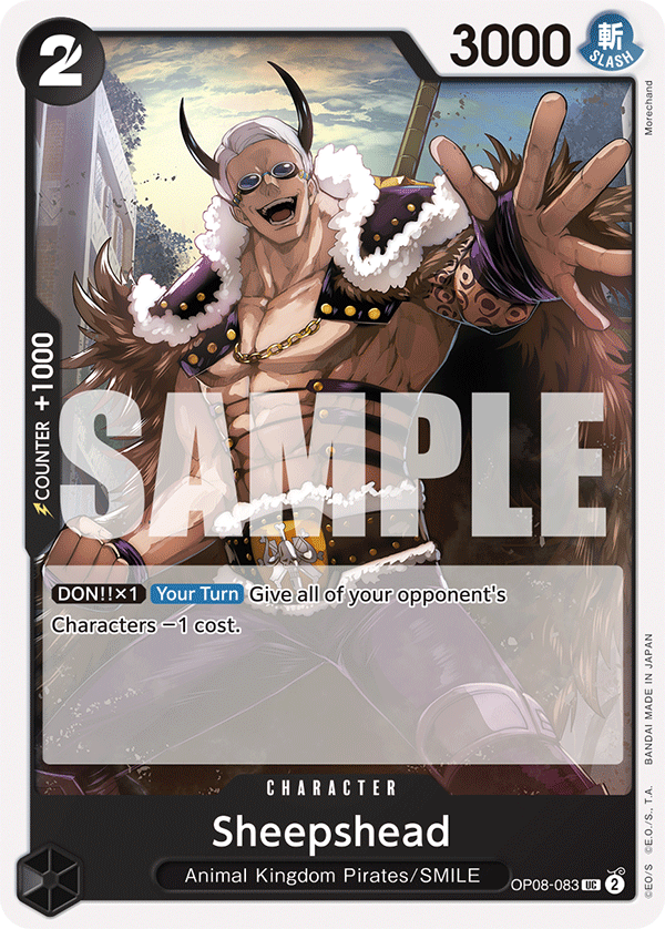 Sheepshead (OP08-083) 카드 이미지