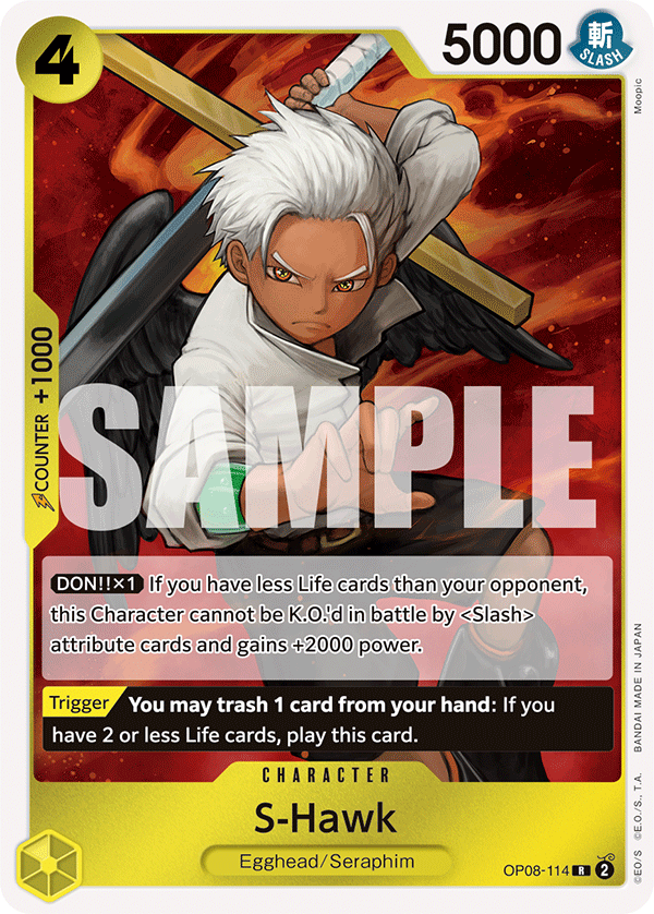 S-Hawk (OP08-114) 카드 이미지