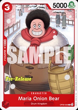 Maria Onion Bear (OP08-009) 카드 이미지