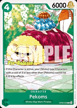 Pekoms (OP08-029) 카드 이미지