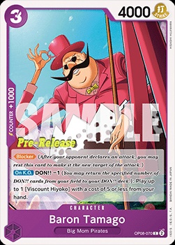Baron Tamago (OP08-070) 카드 이미지