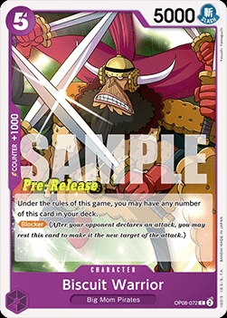 Biscuit Warrior (OP08-072) 카드 이미지