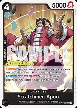 Scratchmen Apoo (OP08-087)