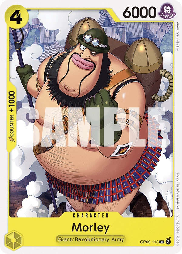 Morley (OP09-113) 카드 이미지