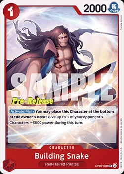 Building Snake (OP09-008) 카드 이미지