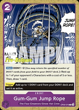 Gum-Gum Jump Rope (OP09-079) 카드 이미지