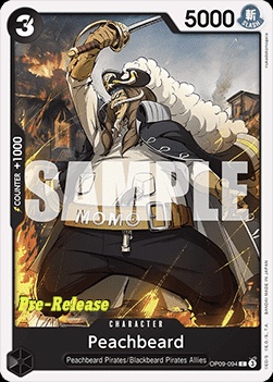 Peachbeard (OP09-094) 카드 이미지