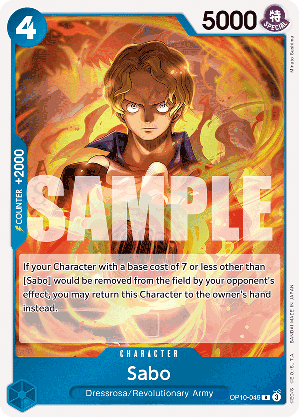 Sabo (OP10-049) 카드 이미지