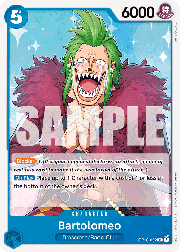 Bartolomeo (OP10-052) 카드 이미지