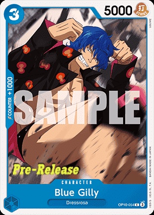 Blue Gilly (OP10-054) 카드 이미지