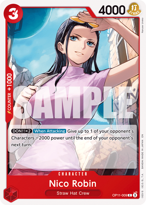 Nico Robin (OP11-009) 카드 이미지