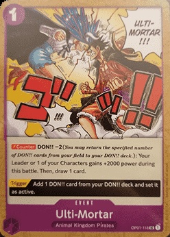 Ulti-Mortar (OP01-118) 카드 이미지