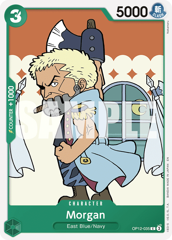 Morgan (OP12-035) 카드 이미지