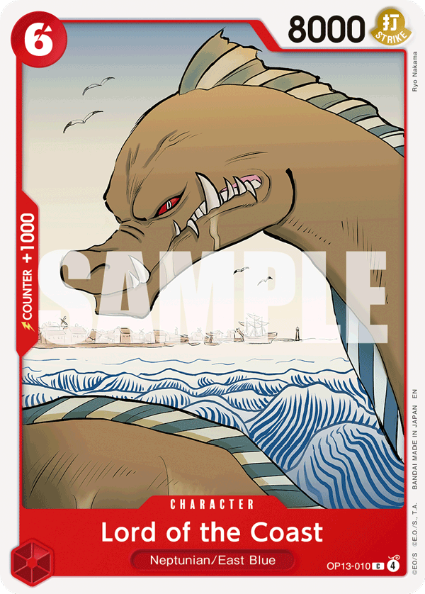 Lord of the Coast (OP13-010) 카드 이미지