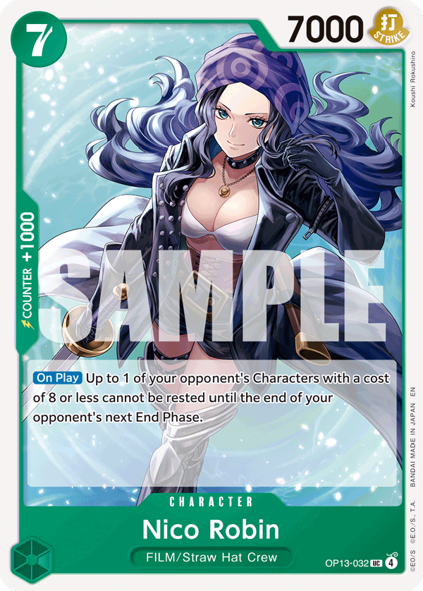 Nico Robin (OP13-032) 카드 이미지