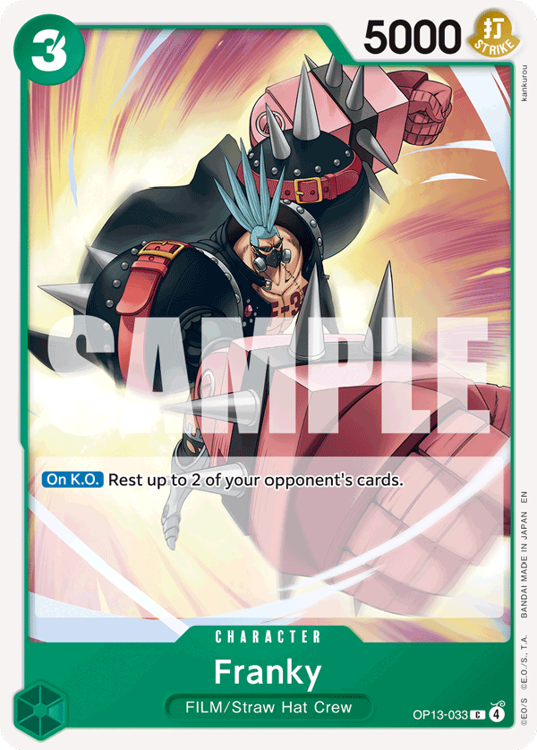 Franky (OP13-033) 카드 이미지