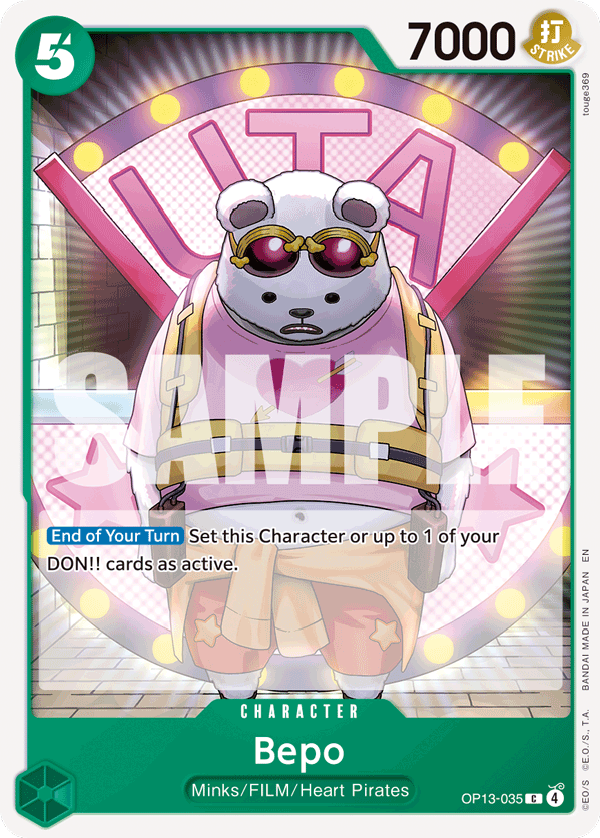Bepo (OP13-035) 카드 이미지