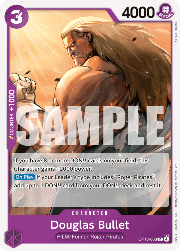 Douglas Bullet (OP13-068) 카드 이미지
