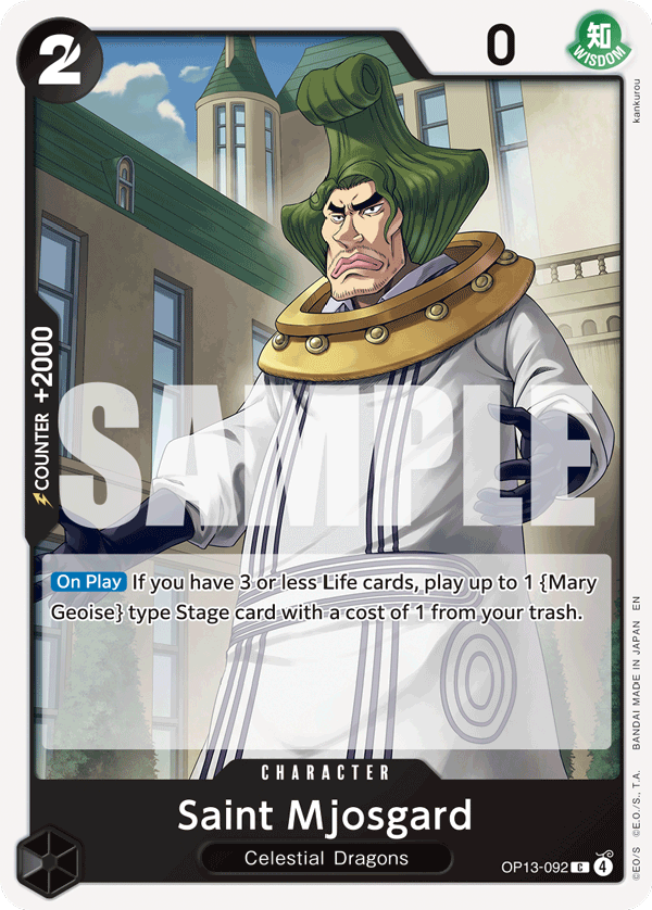 Saint Mjosgard (OP13-092) 카드 이미지