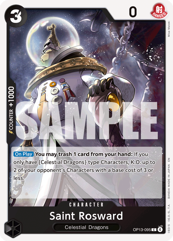 Saint Rosward (OP13-095) 카드 이미지