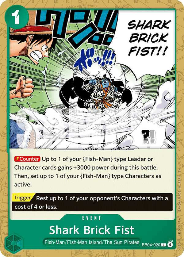 Shark Brick Fist (EB04-020) 카드 이미지