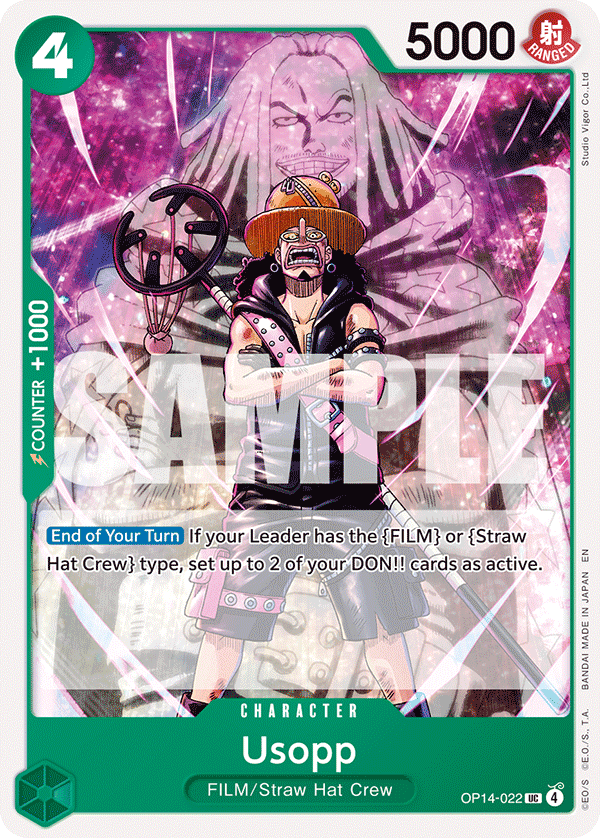 Usopp (OP14-022) 카드 이미지