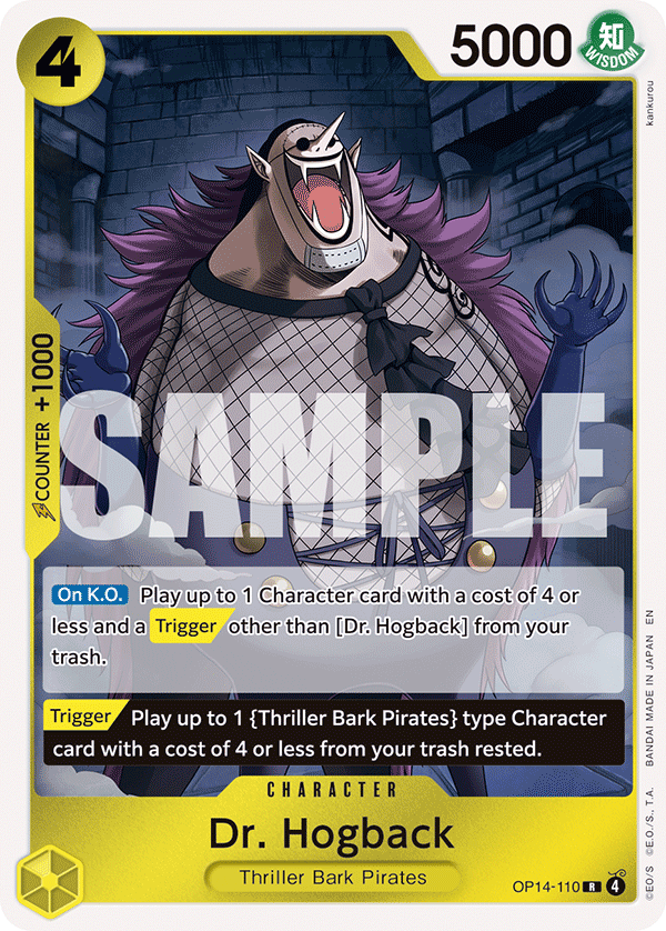 Dr. Hogback (OP14-110) 카드 이미지