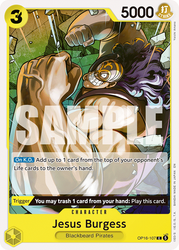 Jesus Burgess (OP16-107) 카드 이미지