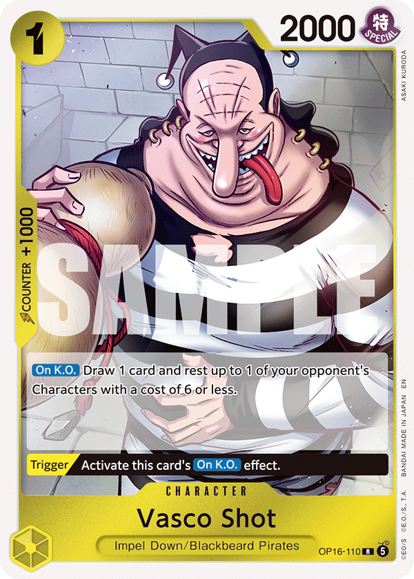 Vasco Shot (OP16-110) 카드 이미지