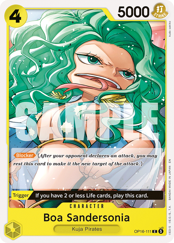 Boa Sandersonia (OP16-111) 카드 이미지