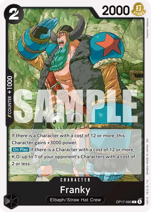 Franky (OP17-090) 카드 이미지