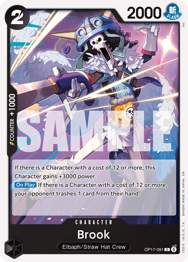 Brook (OP17-091) 카드 이미지
