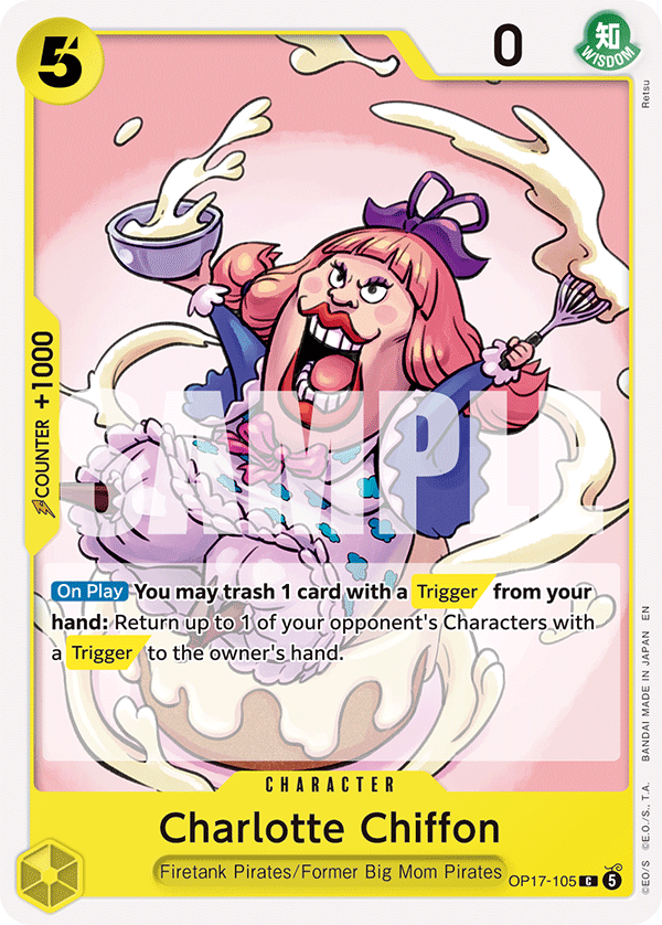Charlotte Chiffon (OP17-105) 카드 이미지