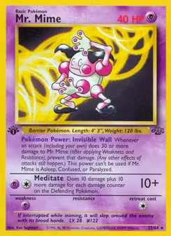 Mr. Mime [Invisible Wall | Meditate]