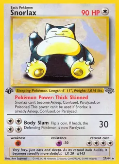 Snorlax [Thick Skinned | Body Slam]