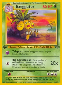Exeggutor [Teleport | Big Eggsplosion] 카드 이미지
