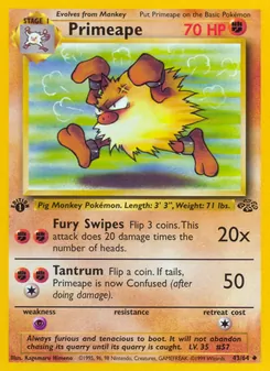 Primeape [Fury Swipes | Tantrum]