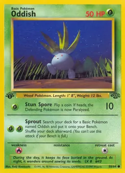 Oddish [Stun Spore | Sprout]