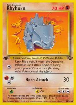 Rhyhorn [Leer | Horn Attack]
