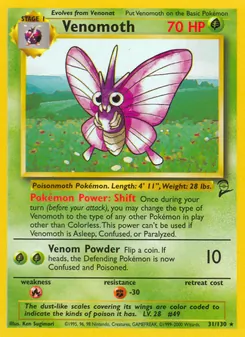 Venomoth [Shift | Venom Powder]