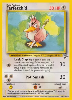 Farfetch'd [Leek Slap | Pot Smash] 카드 이미지