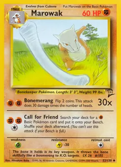 Marowak [Bonemerang | Call for Friend]