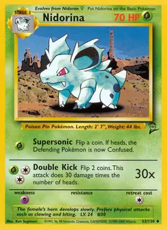 Nidorina [Supersonic | Double Kick]