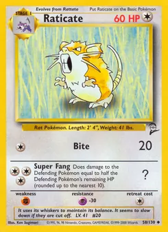 Raticate [Bite | Super Fang]