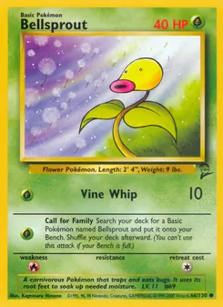 Bellsprout [Vine Whip | Call for Family] 카드 이미지