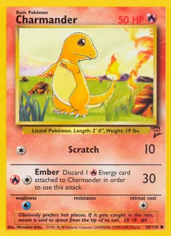 Charmander [Scratch | Ember] 카드 이미지