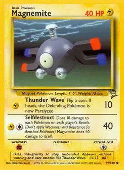Magnemite [Thunder Wave | Selfdestruct]