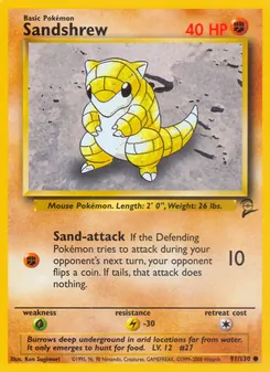 Sandshrew [Sand-attack]