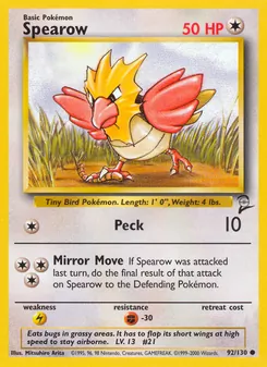 Spearow [Peck | Mirror Move]